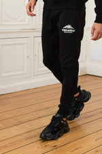 Black cotton streetwear pants - Image n°1