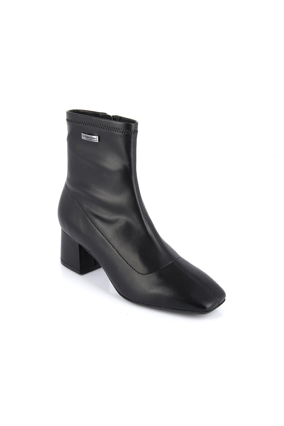 Black heeled boots - Image n°1