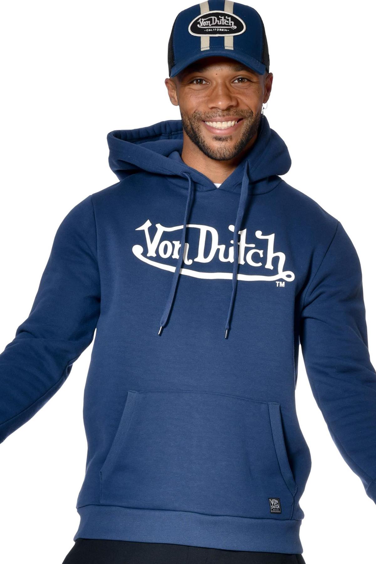 Men's blue hoodie - Image n°5
