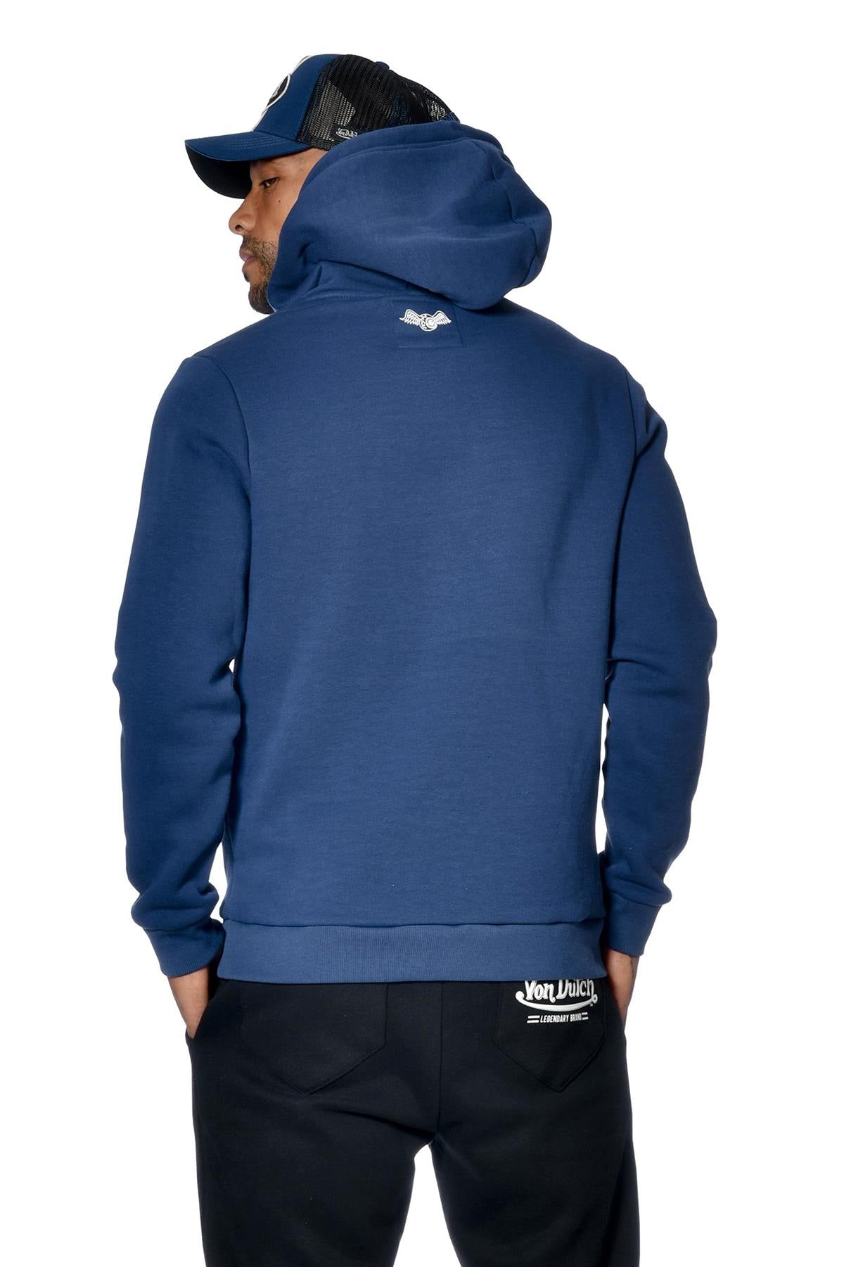Men's blue hoodie - Image n°2