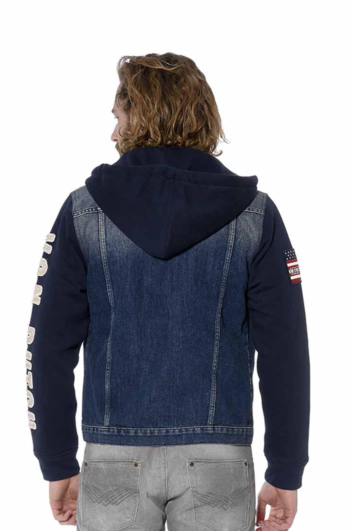 USA denim and cotton jacket - Image n°4