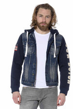 USA denim and cotton jacket - Image n°3