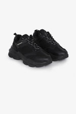 Black monochrome sneakers - Image n°7