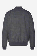 Retro printed jacket with ribbed edge - Image n°7