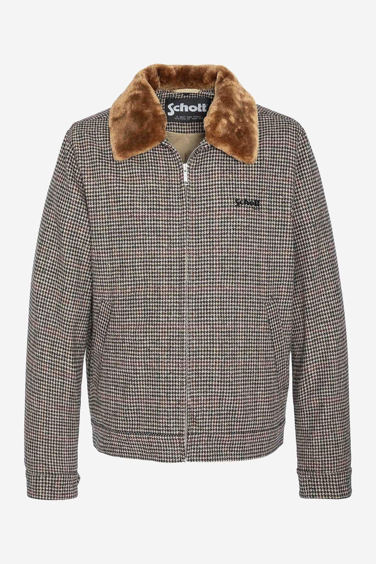 Vintage retro printed polyester jacket - Image n°6