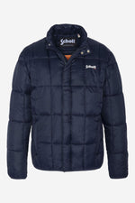 Navy blue nylon jacket - Image n°1