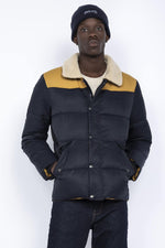 Rancher down jacket with sherpa collar - Image n°3