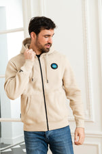Beige jogging jacket - Image n°1