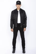 Black military bomber - Image n°3