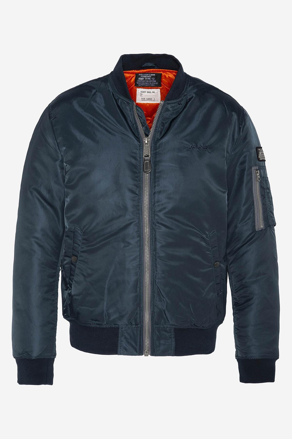 Original navy blue bomber jacket - Image n°1