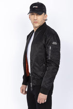 Black military bomber - Image n°2