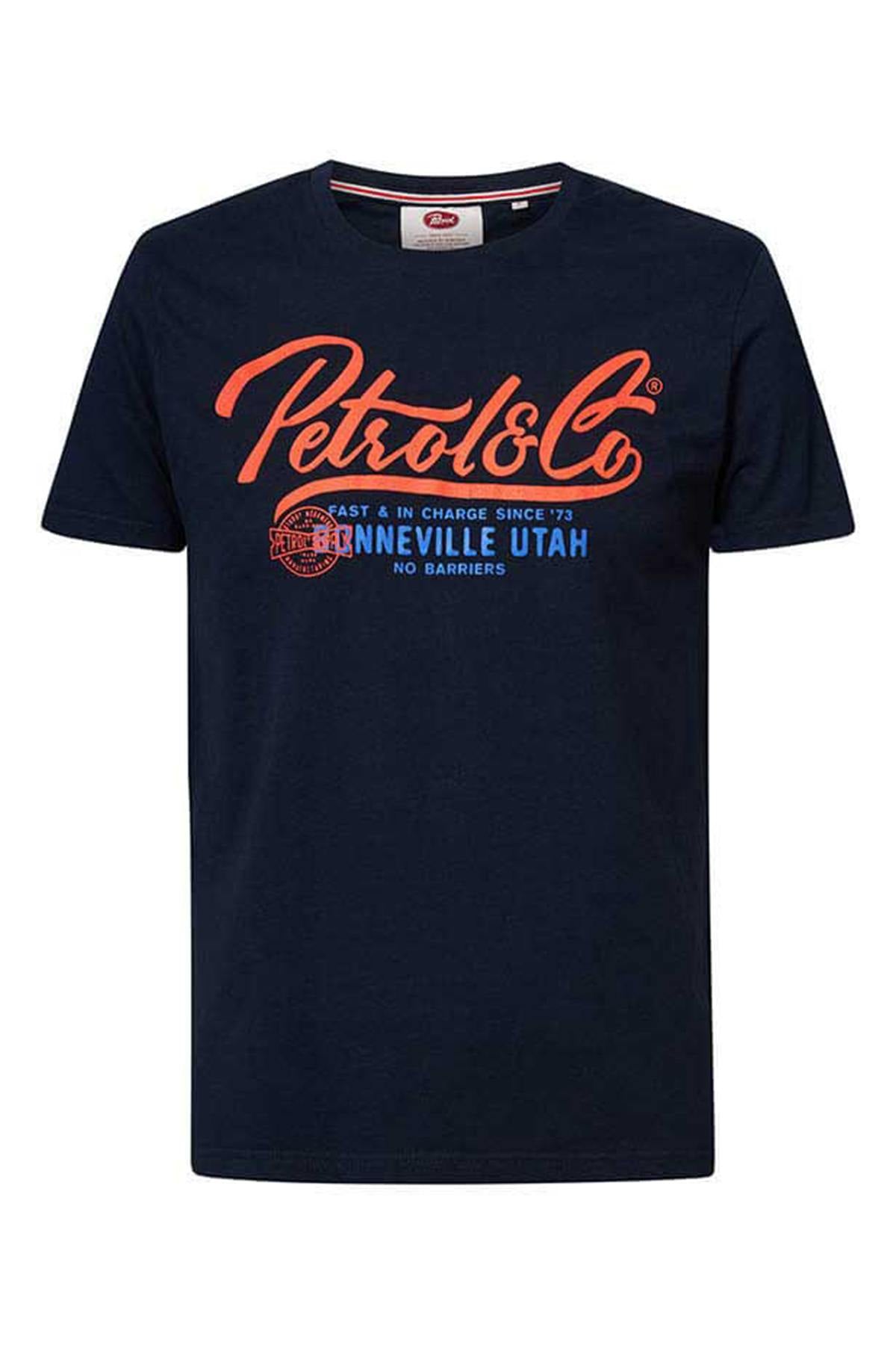 Men's navy blue t-shirt - Image n°2