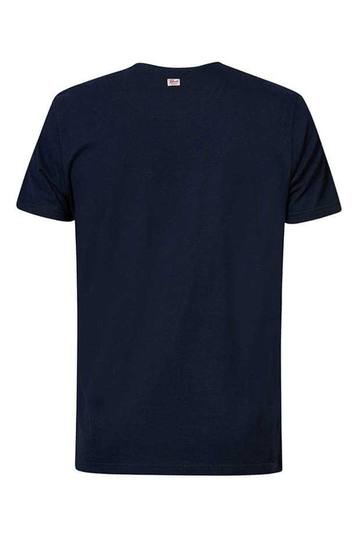 Men's navy blue t-shirt - Image n°5