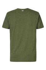 Vintage khaki motorcycle t-shirt - Image n°5
