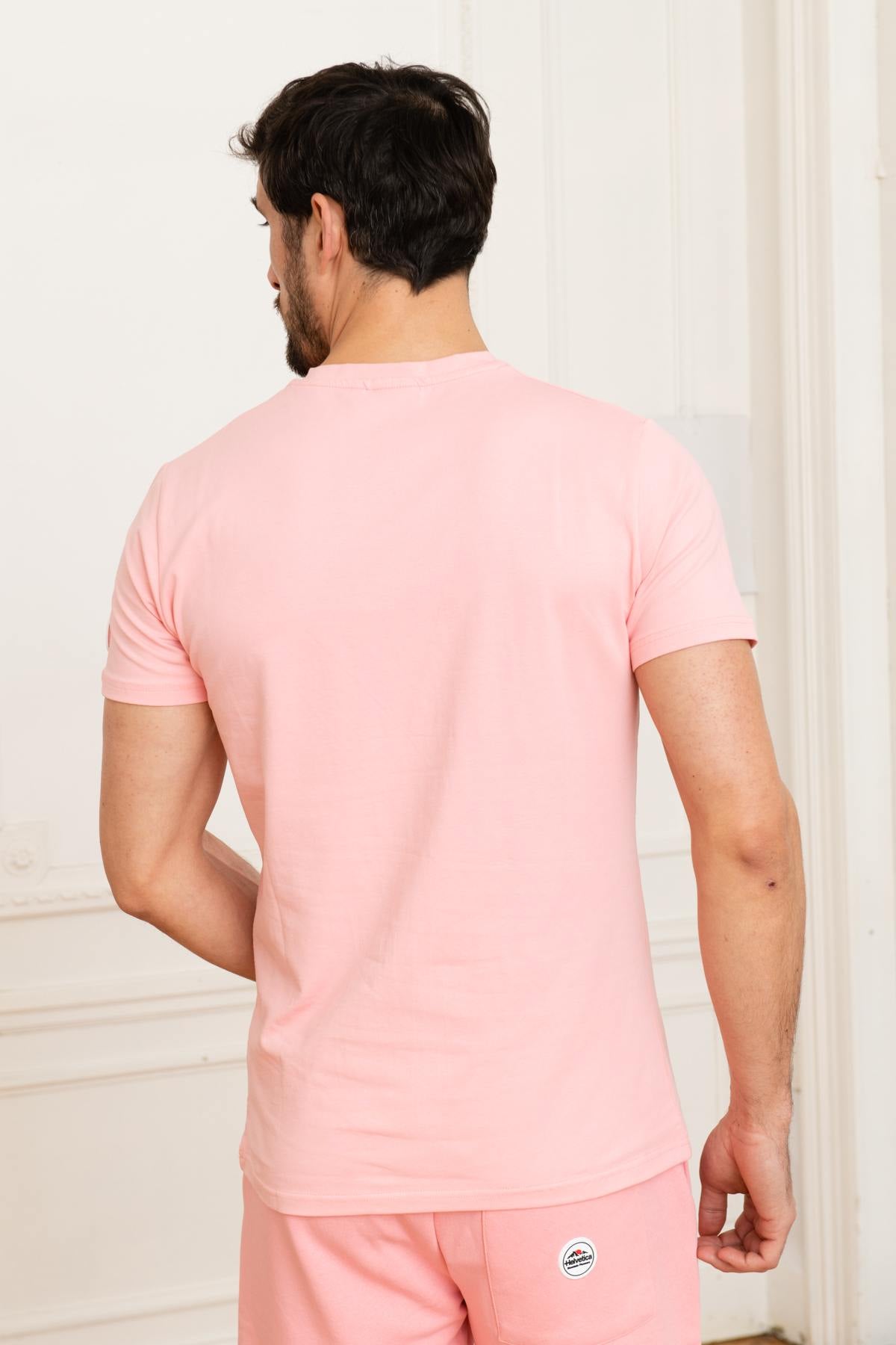 Pink men's t-shirt - Image n°3
