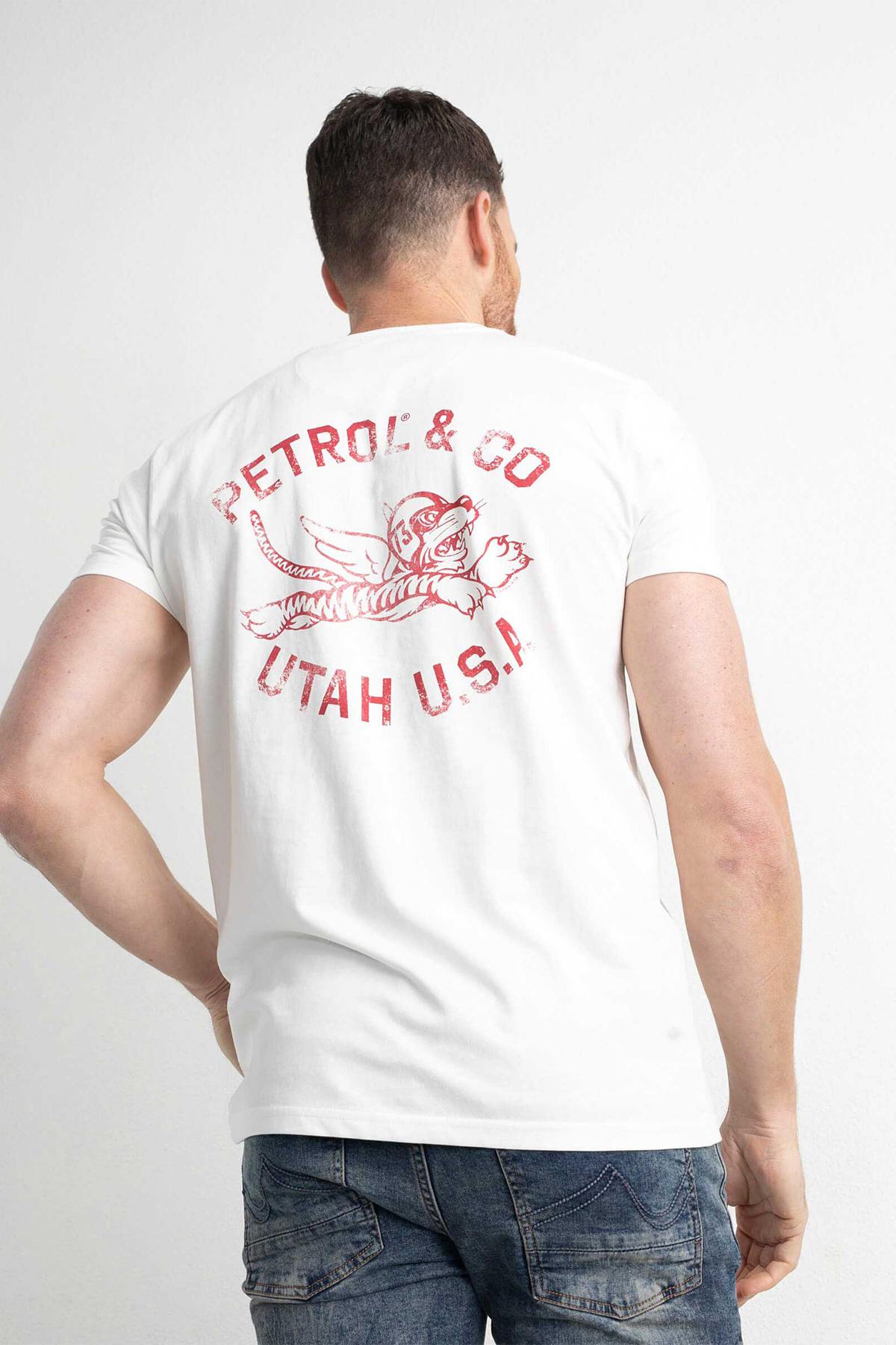 White round neck t-shirt - Image n°2