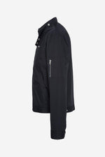 Navy blue mid-season jacket - Image n°3