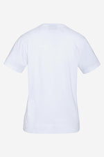 White round neck t-shirt - Image n°3