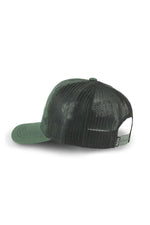 Khaki cap with printed patterns - Image n°4