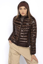 Lightweight duck feather down jacket - Image n°1
