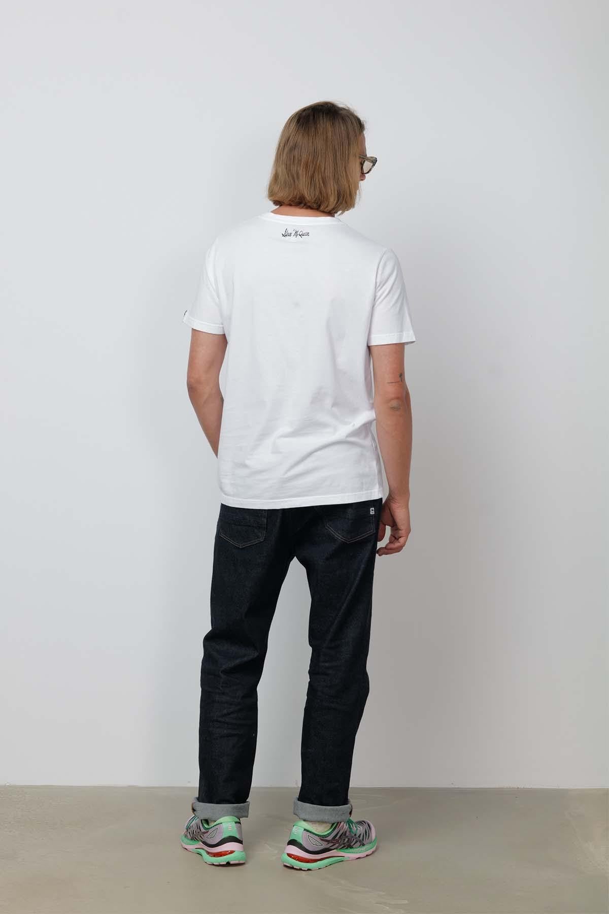 White Hero Steve McQueen T-shirt - Image n°5
