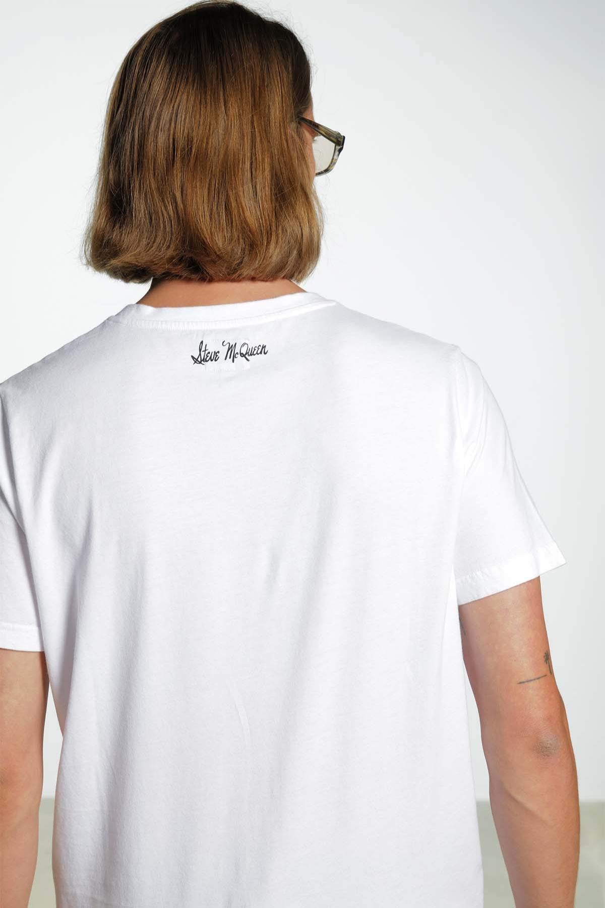 White Hero Steve McQueen T-shirt - Image n°2