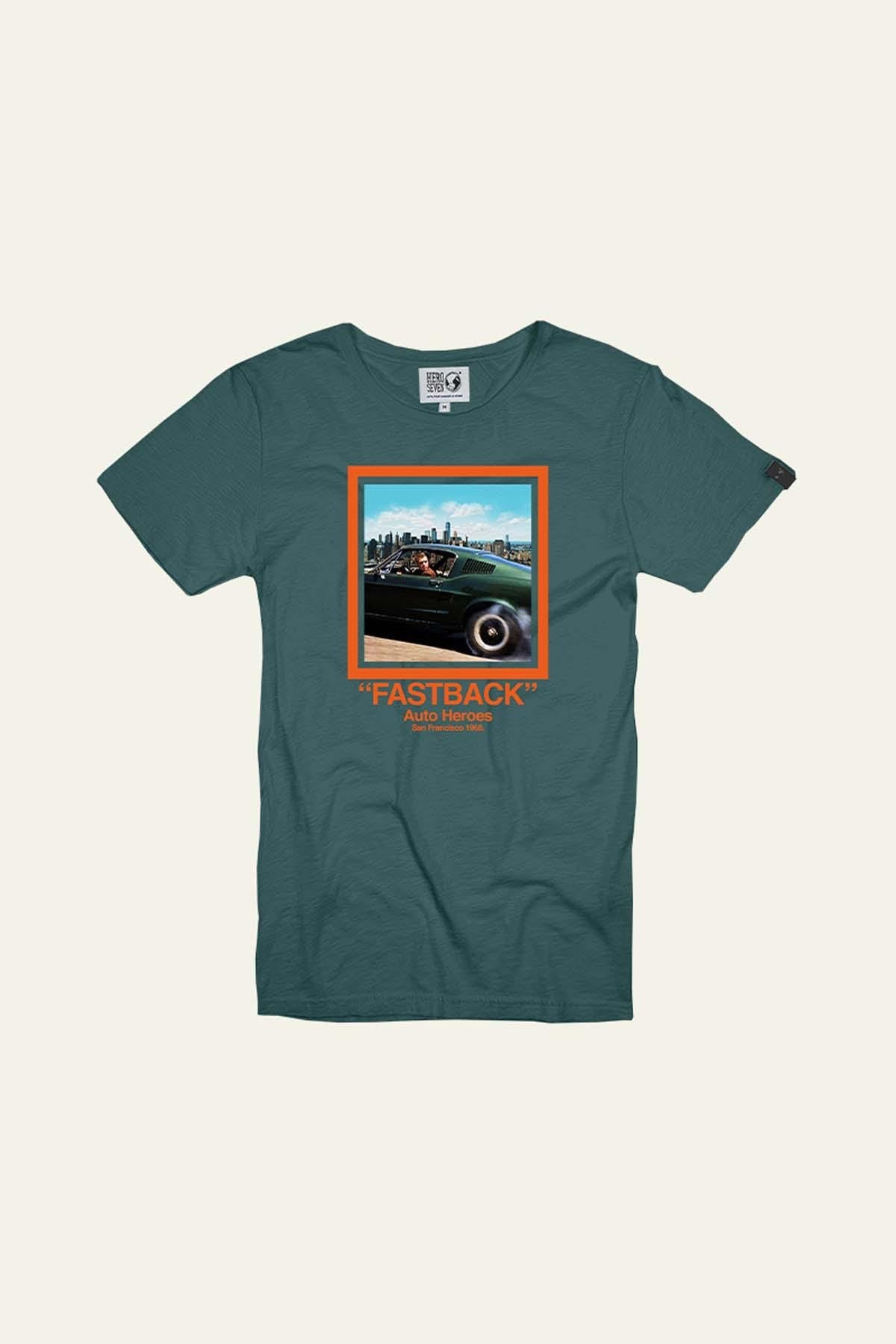 Bullit McQueen Fastback 1968 T-shirt - Image n°1
