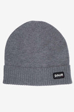 Simple gray beanie with logo - Image n°3