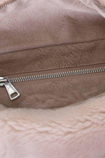 Coffee-colored wool bag for women - Image n°2